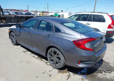 2020 Honda Civic Sport from USA, damaged, VIN 2HGFC2F88LH558707